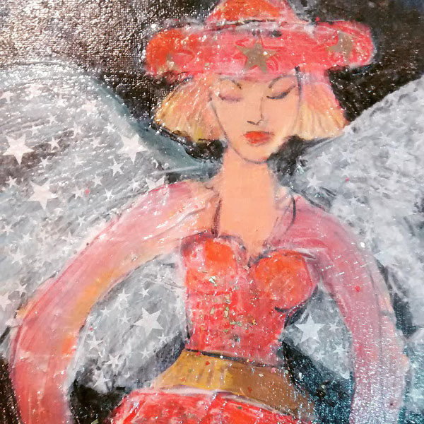 painting 'Learning to Fly Two'