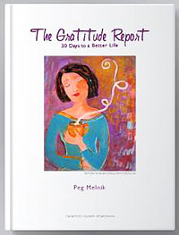 book cover art - 'Gratitude Report'